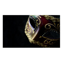 Mask Profile Card Business Card