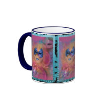 Mask venetian masquerade costume party coffee mug