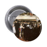 Masked Ball at the Opera, Manet, Vintage Fine Art Button