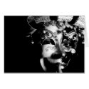 Masked Mystery Woman Card