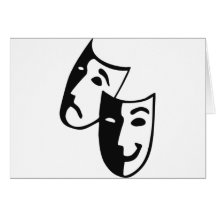 Masks Greeting Card