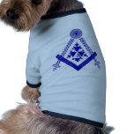 Mason Fractal Dog T Shirt