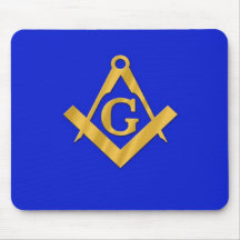 Mason - Masonic Blue Mouse Pads
