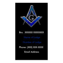 Masonic Business Card 2