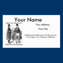 Masonic Business Cards business cards