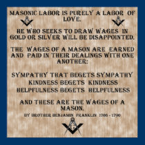 Masonic Labour posters