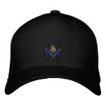Masonic Lodge Fitted EMBRODERED hat