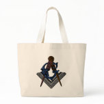 Masonic Square and Compass Tote Bag