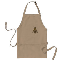 Masonic Square and Compasses Apron