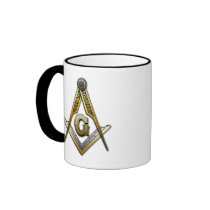 Masonic Square and Compasses Mug