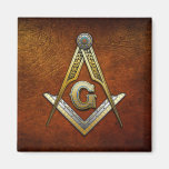 Masonic Square and Compasses Refrigerator Magnets