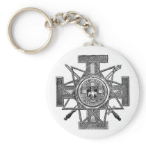 masonic symbols key chain