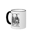 Masons meet on the level mug