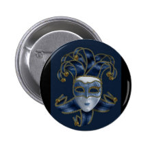 Masquerade Ball - Designer Button