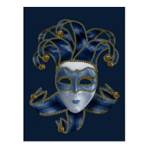Masquerade Ball- Designer Postcard