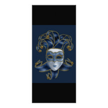Masquerade Ball - Designer Rack Card
