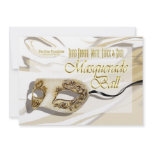 Masquerade Ball Invitation
