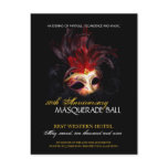 Masquerade Ball Invitation postcards
