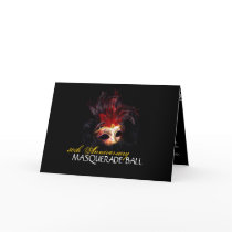Masquerade Ball Invitations - Card 5X7