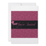 Masquerade ball invite 2 invitations