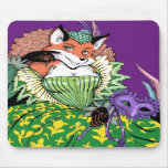 Masquerade Fox Mousepad