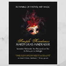 Masquerade | Mardi Gras Flyer