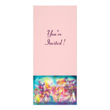 MASQUERADE PARTY,Mardi Gras Masks,Dance,Music Personalised Invite