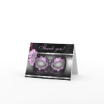 Masquerade Party Thank You Note cards
