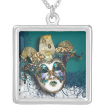 Masquerade party Venetian masked ball Custom Necklace