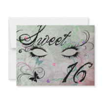 Masquerade Sweet 16 (alt)  Invitations