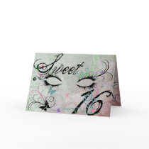 Masquerade Sweet 16 Invitation Greeting Card