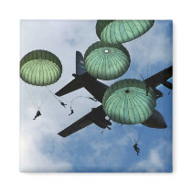 Mass Jump Mission, Parachutes, U.S. Army