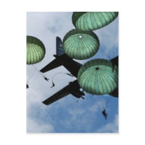 Mass Jump Mission, Parachutes, U.S. Army