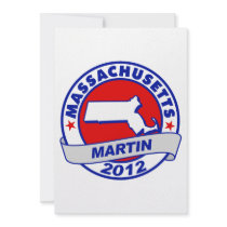 Massachusetts Andy Martin Personalized Announcement