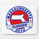Massachusetts Fred Karger Mousepads