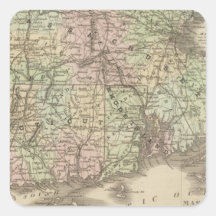 Massachusetts, Rhode Island, and Connecticut Sticker