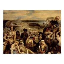 Massacre at Chios Post Card