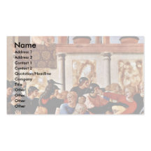 Massacre Of The Innocents By Angelico Fra Business Card Templates
