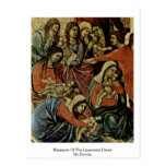Massacre Of The Innocents Detail By Duccio Postcard
