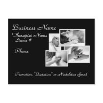 Massage/Bodywork Promotional Postcard