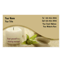 Massage Business Card
