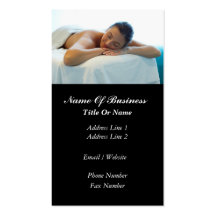 Massage Business Card
