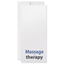 Massage is therapy