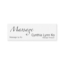 Massage Text w/ AMTA Business Card