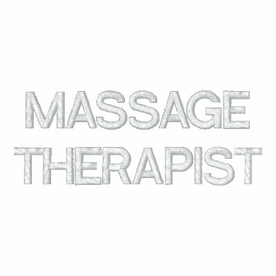 MASSAGE THERAPIST EMBROIDERED SHIRT MASSAGE THERAPIST EMBROIDERED SHIRT
