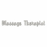 Massage Therapist embroidered shirts