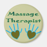Massage Therapist Heart Hands Gifts Fridge Magnet