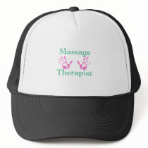 Massage therapist: Pink hand prints