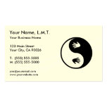 Massage Therapy Business Cards