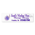 Massage Therapy in Franklin Tennessee bumper stickers